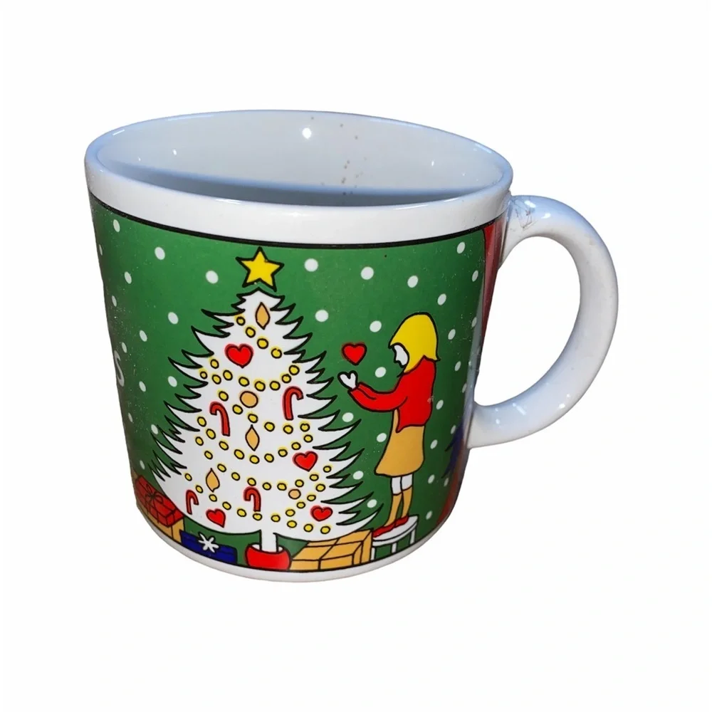 Vintage ceramic merry